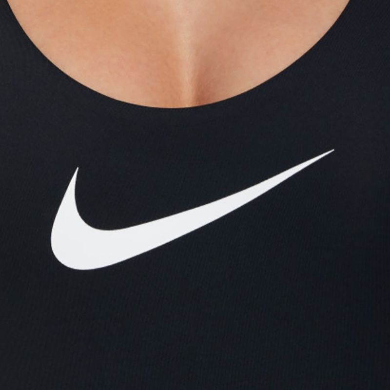 Dámske jednodielne plavky Nike Logo Tape black 7