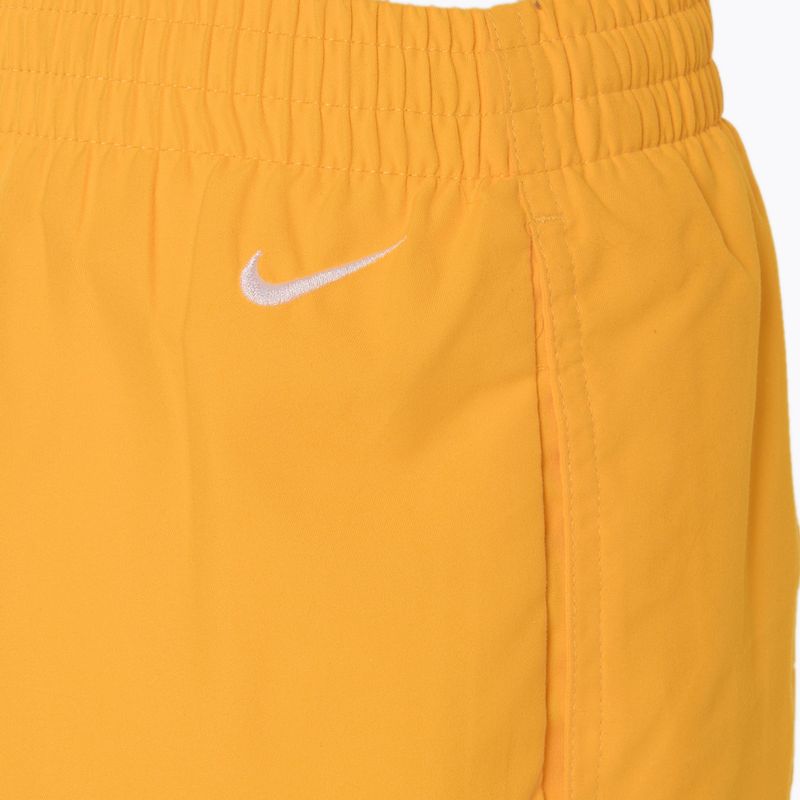 Detské plavecké šortky Nike Split Logo 4" Volley laser orange 4