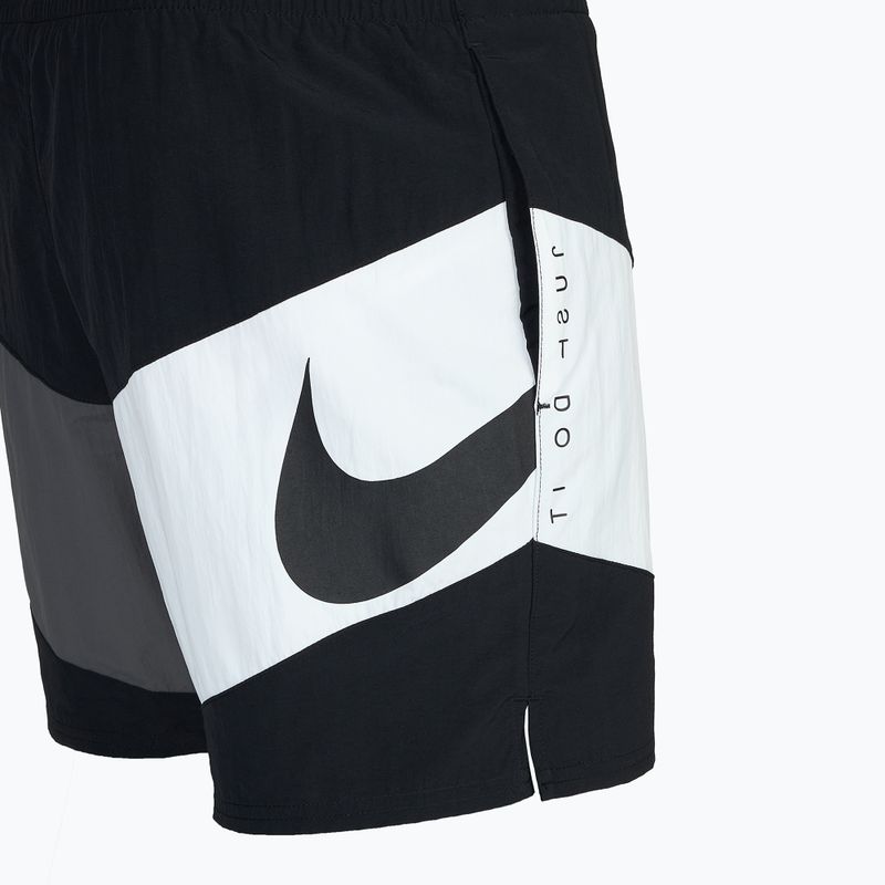 Pánske plavecké šortky Nike Multi Logo Vortex 5" Volley black 4