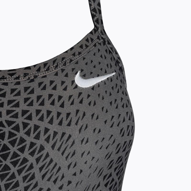 Dámske jednodielne plavky Nike Hydrastrong Delta Racerback black 3