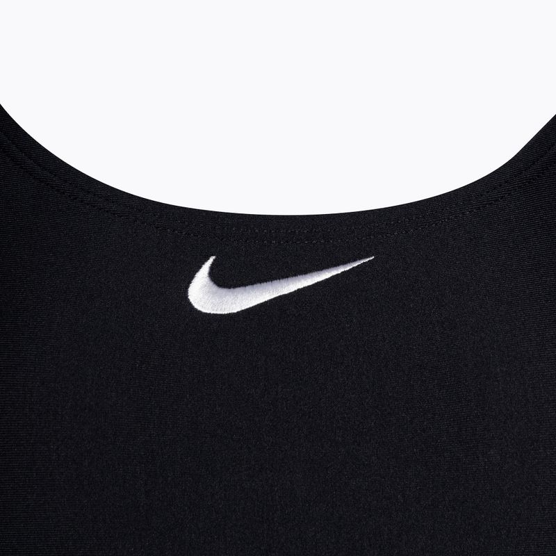 Dámske jednodielne plavky Nike Hydrastrong Adjustable Crossback black 3