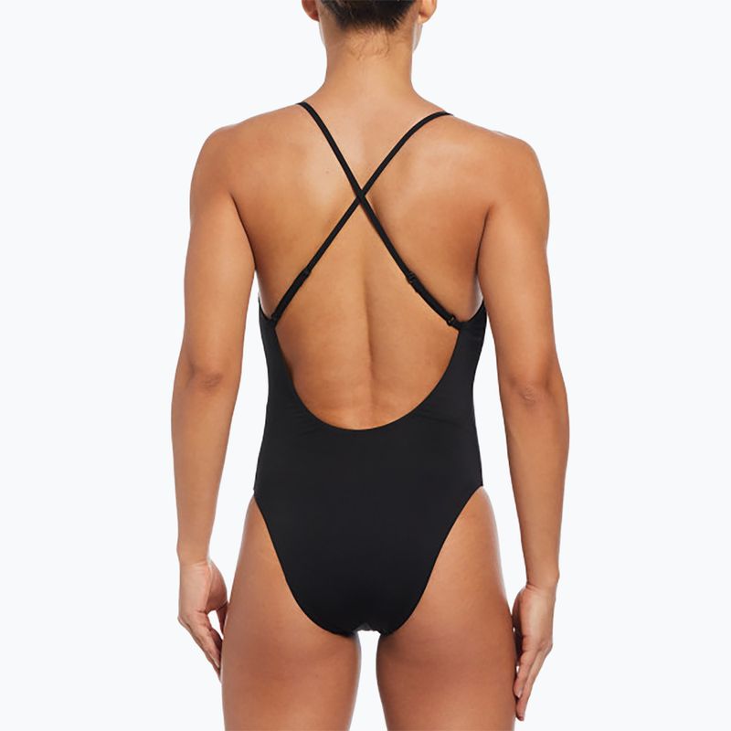 Dámske jednodielne plavky Nike Sneakerkini 2.0 Croccback black 6