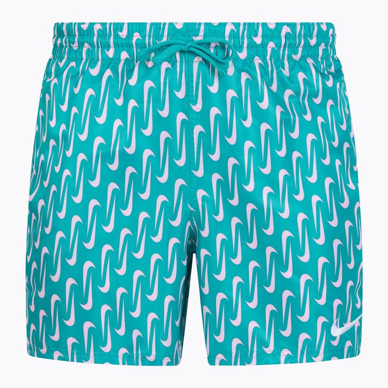 Pánske plavecké šortky Nike Swoosh Link 5" Volley dusty cactus