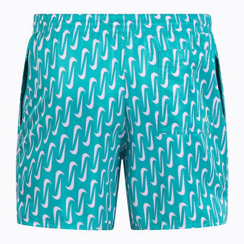 Pánske plavecké šortky Nike Swoosh Link 5" Volley dusty cactus 2