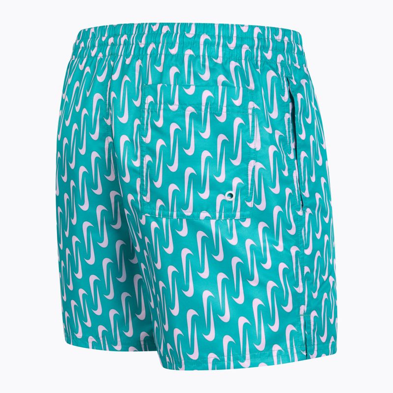 Pánske plavecké šortky Nike Swoosh Link 5" Volley dusty cactus 3