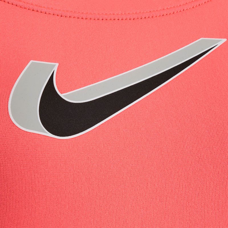 Dámske jednodielne plavky Nike Hydrastrong 3D Swoosh Fastback hot punch 3