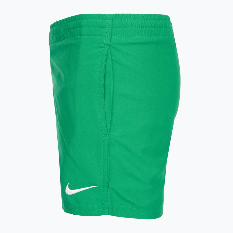 Detské plavecké šortky Nike Essential 4" Volley stadium green 3