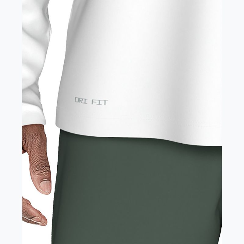 Pánske tričko Nike Luxe Letter Hydroguard Longsleeve white 6