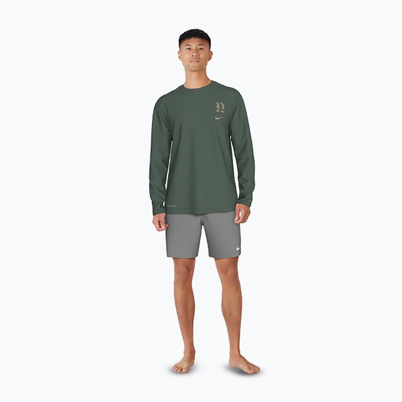 Pánske tričko s dlhým rukávom Nike Luxe Letter Hydroguard fir 2