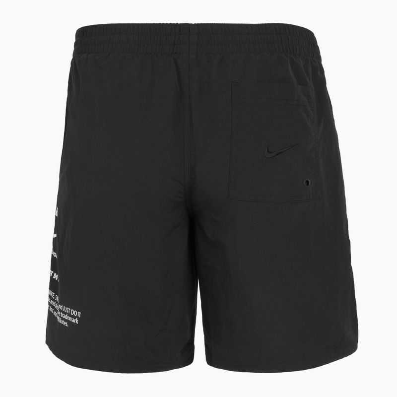Pánske plavecké šortky Nike Specs 7" Volley black 2
