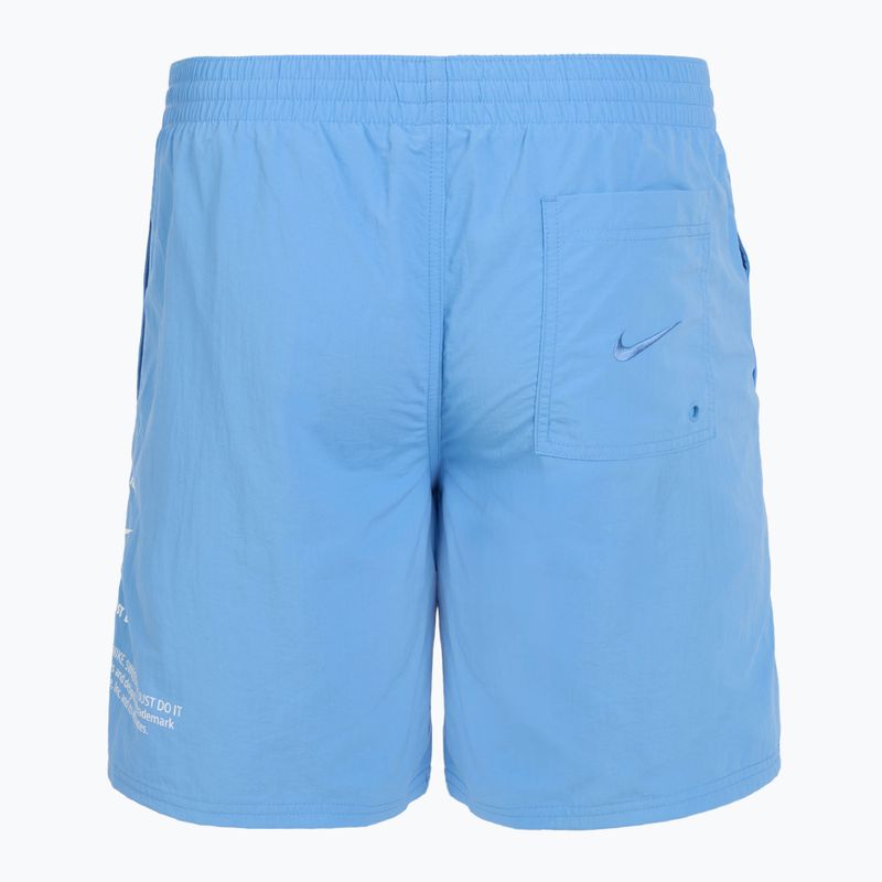 Pánske plavecké šortky Nike Specs 7" Volley university blue 2