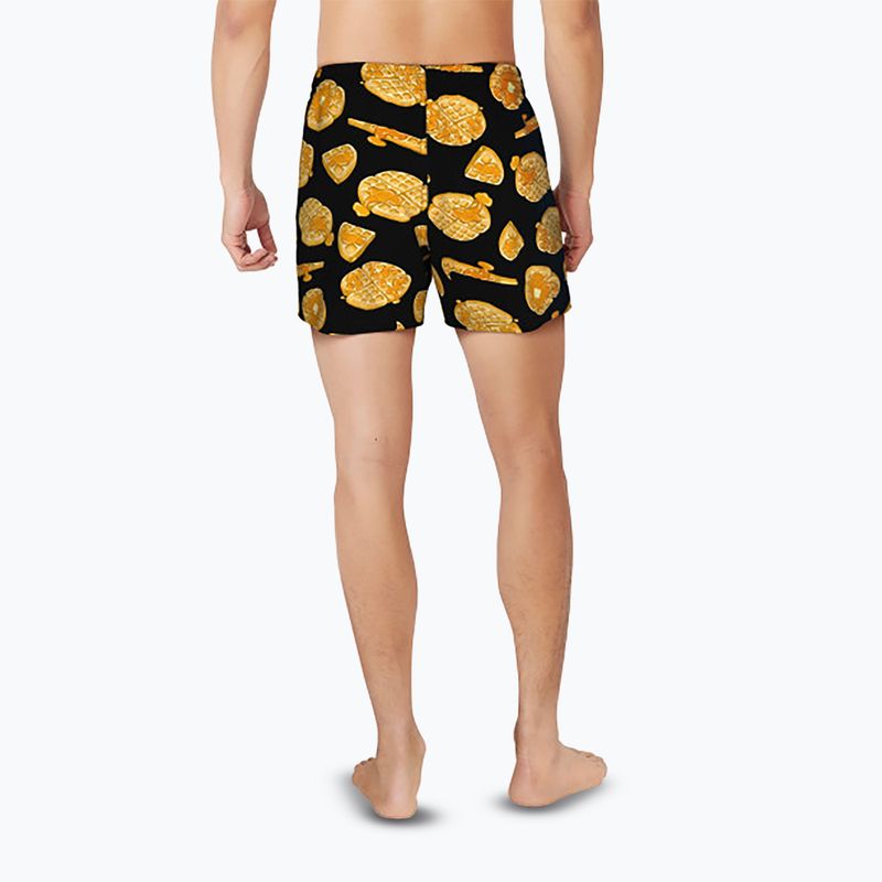 Pánske plavecké šortky Nike Multi Print 5" Volley black 3