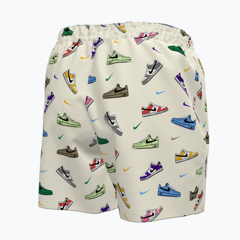 Pánske plavecké šortky Nike Multi Print 5" Volley sail 2