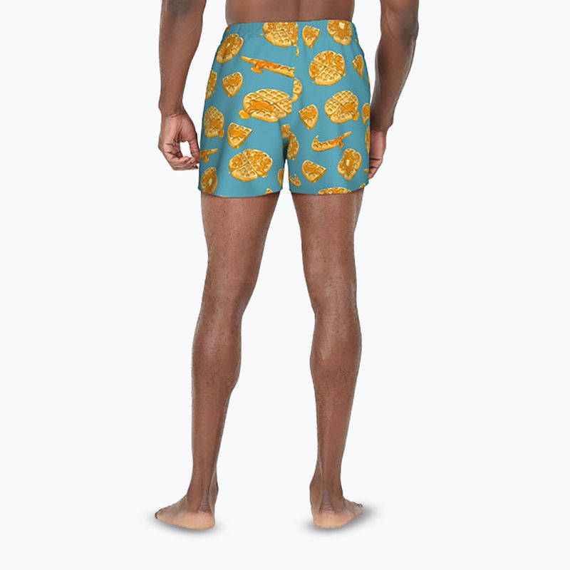 Pánske plavecké šortky Nike Multi Print 5" Volley dusty cactus 3