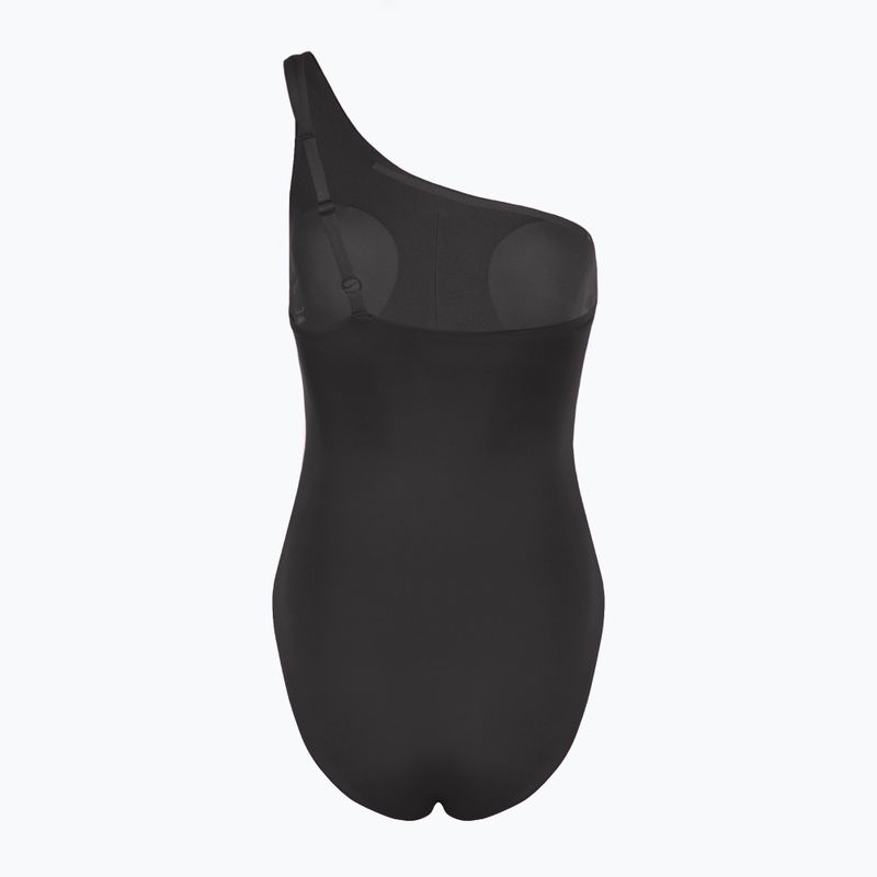 Dámske jednodielne plavky Nike Essential Asymmetrical black 2