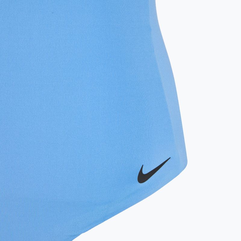 Dámske jednodielne plavky Nike Essential V-Neck university blue 3
