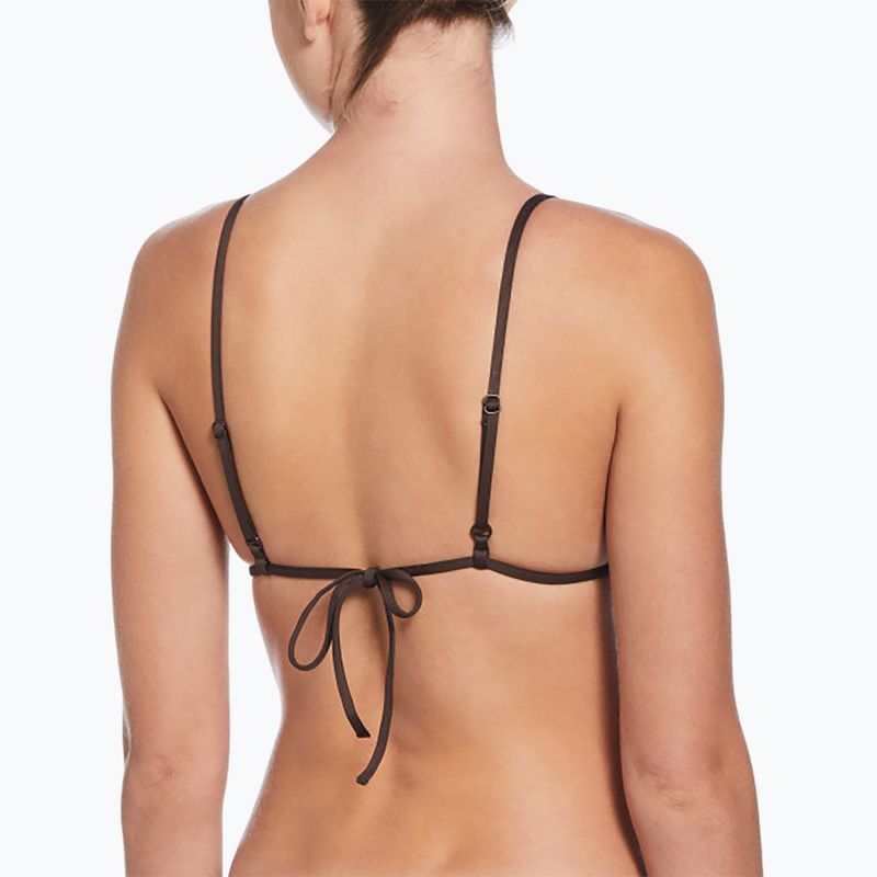 Vrchný diel plaviek Nike Essential Triangle Bikini baroque brown 3