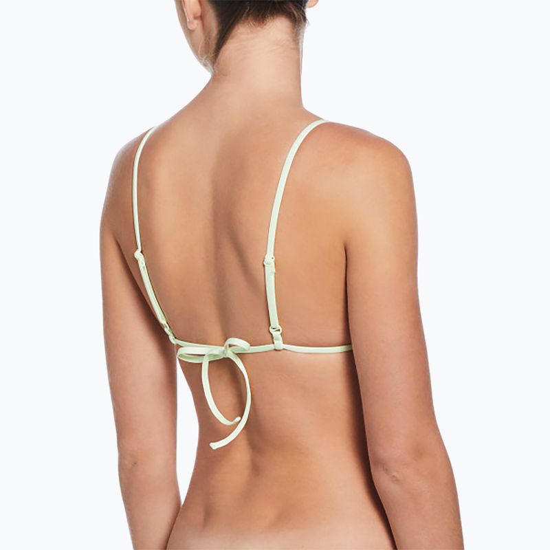 Vrchný diel plaviek Nike Essential Triangle Bikini sotva voltový 3