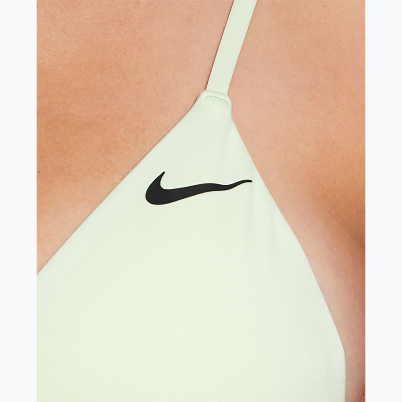 Vrchný diel plaviek Nike Essential Triangle Bikini sotva voltový 4