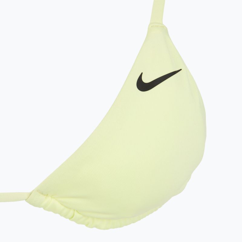 Vrchný diel plaviek Nike Essential Triangle Bikini sotva voltový 3
