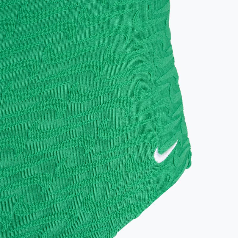 Dámske jednodielne plavky Nike Swoosh Link Y-Back stadium green 3