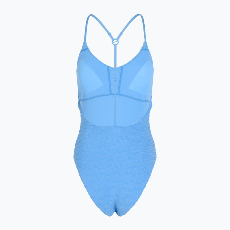 Dámske jednodielne plavky Nike Swoosh Link Y-Back university blue 2
