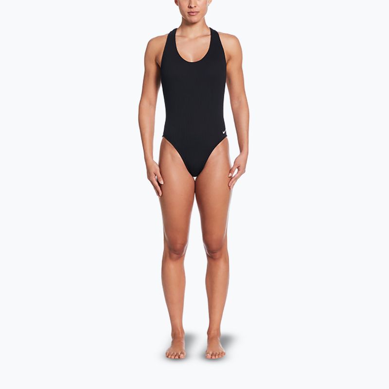 Dámske jednodielne plavky Nike Elevated Essential Crossback black 2