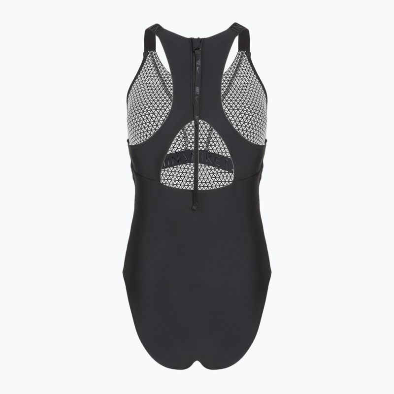 Dámske jednodielne plavky Nike Hydralock Fusion Racerback black 2