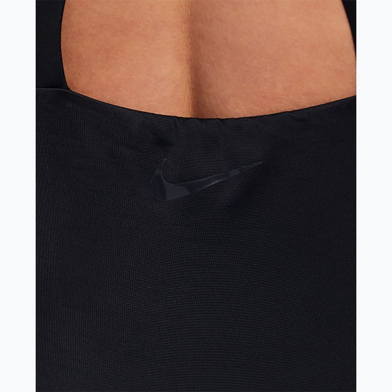Dámske jednodielne plavky Nike Hydralock Fusion Racerback black 5