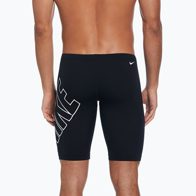 Pánske plavky Nike Hydrastrong Swim Jammer black 3