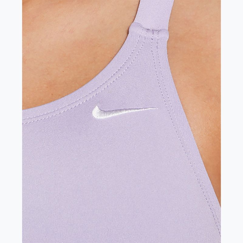 Dámske jednodielne plavky Nike Hydrastrong Solid Fastback hydrangeas 4