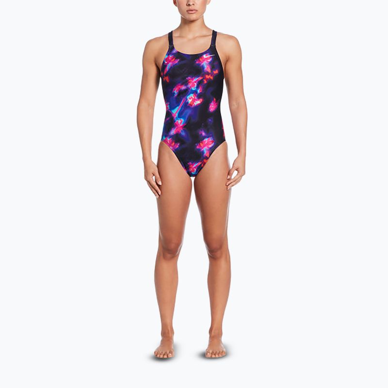 Dámske jednodielne plavky Nike Hydrastrong Fastback black 2