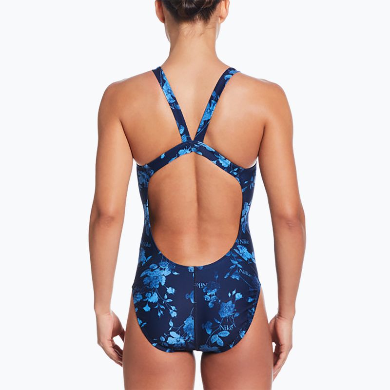 Nike Hydrastrong Fastback dámske jednodielne plavky midnight navy 3