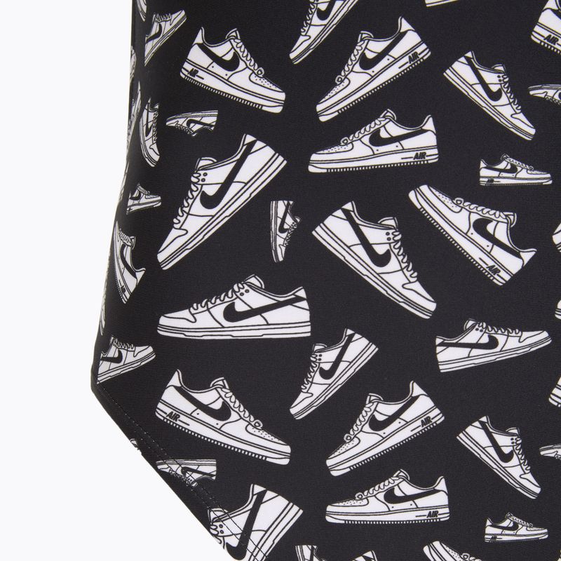 Dámske jednodielne plavky Nike Hydrastrong Cutout jet black 3