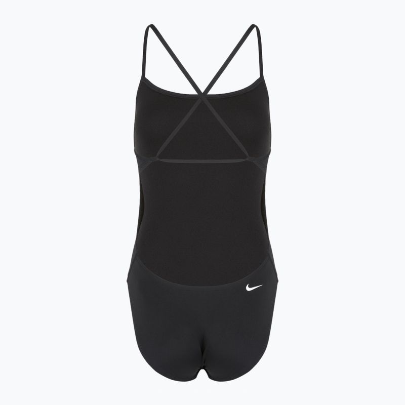 Dámske jednodielne plavky Nike Hydrastrong Adjustable Crossback black 2