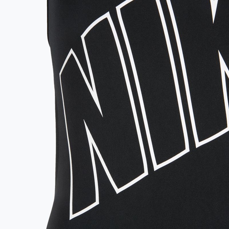 Dámske jednodielne plavky Nike Hydrastrong Adjustable Crossback black 3