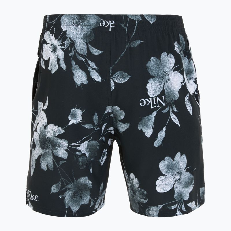 Pánske plavecké šortky Nike Fine Floral 7" Volley black 2