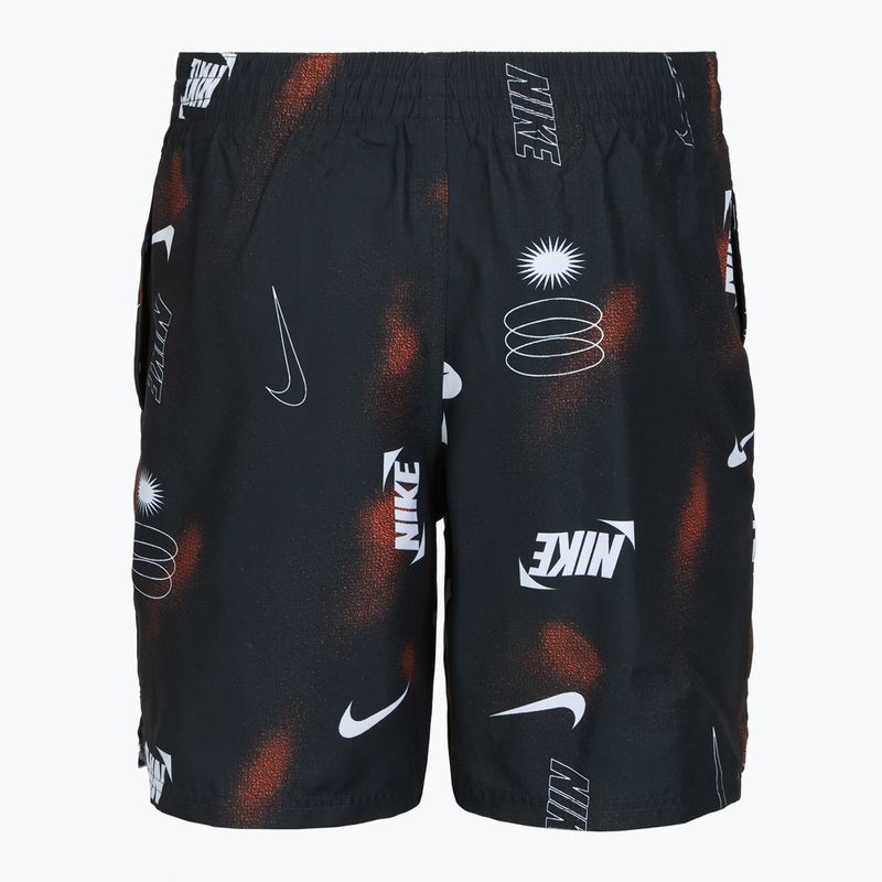 Pánske plavkové šortky Nike Multi Print 7" Volley black 2
