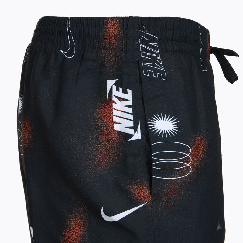 Pánske plavkové šortky Nike Multi Print 7" Volley black 4
