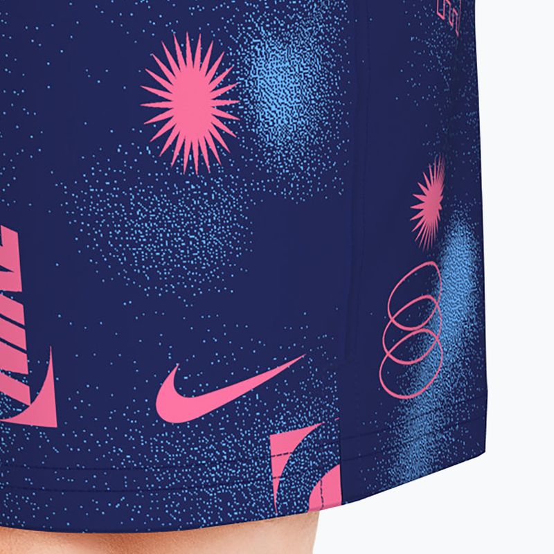 Pánske plavkové šortky Nike Multi Print 7" Volley midnight navy 6