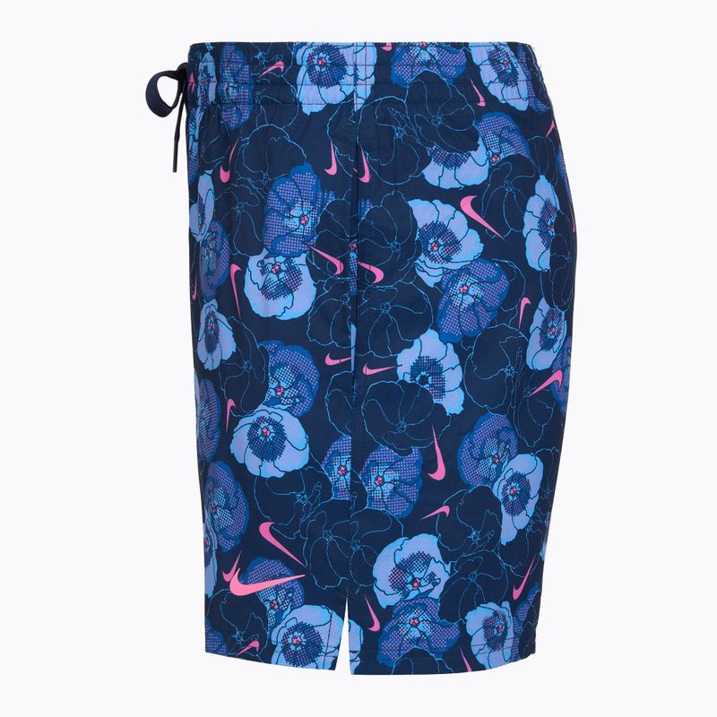 Pánske plavkové šortky Nike Multi Poppy Print 5" Volley midnight navy 4