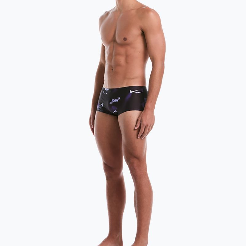 Pánske plavky Nike Hydrastrong Square Leg Brief purple 2