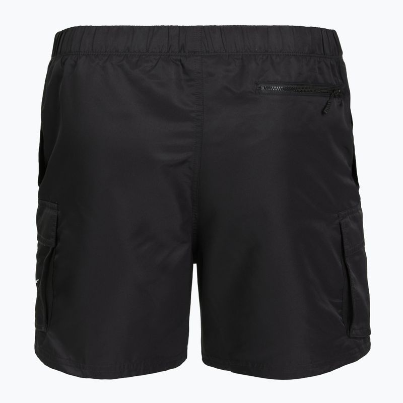 Pánske plavkové šortky Nike Voyage Solid Essential 5" Volley black 9