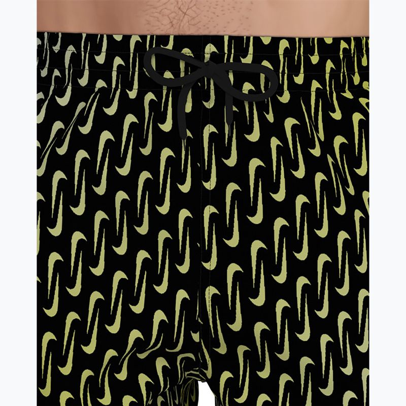 Pánske plavkové šortky Nike Breaker Swoosh 5" Volley black 6