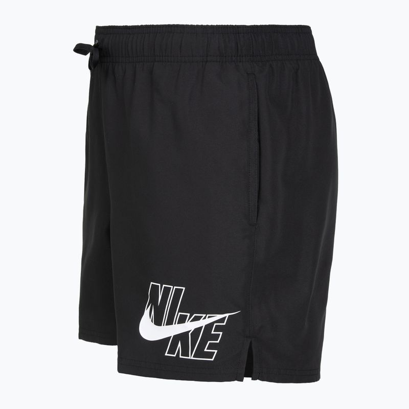 Pánske plavkové šortky Nike Lap Logo 5" Volley black 3