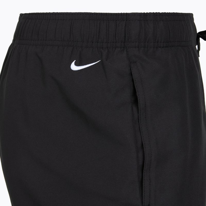 Pánske plavkové šortky Nike Lap Logo 5" Volley black 4