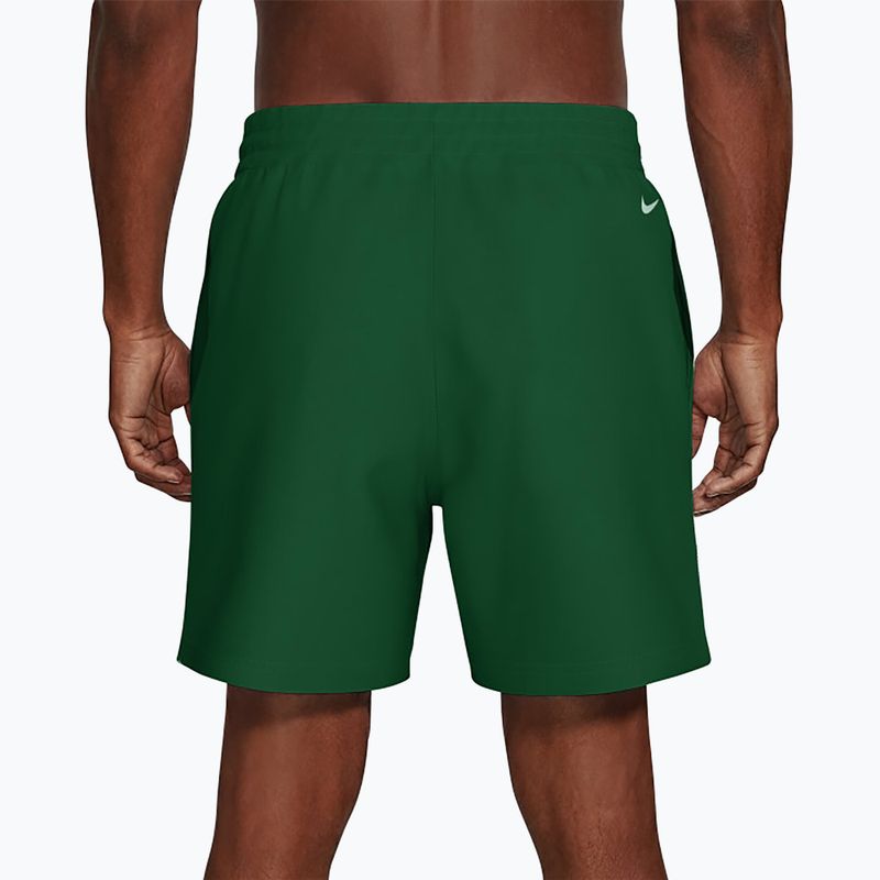 Pánske plavkové šortky Nike Lap Logo 5" Volley malachite 4