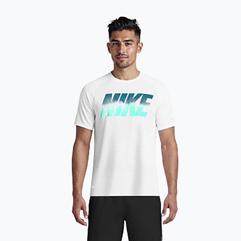 Pánske tričko Nike Hydroguard Ocean Merge white