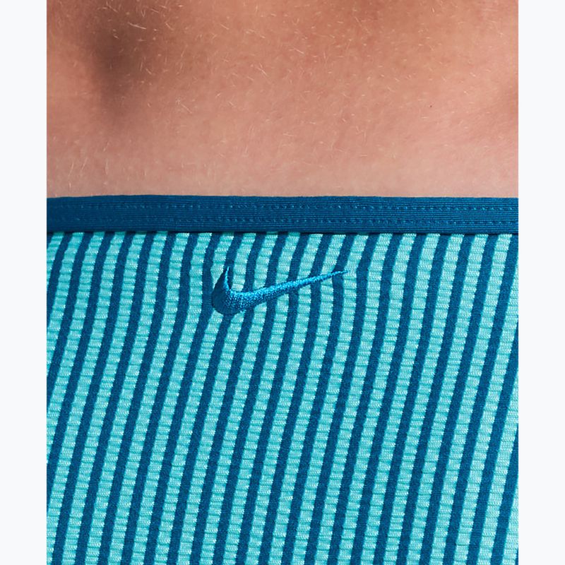 Spodný diel plaviek Nike Ripple Texture Hipster Bikini bleached turquoise 4