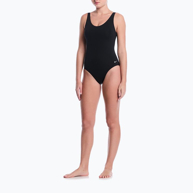 Dámske jednodielne plavky Nike Essential U-Back black 2